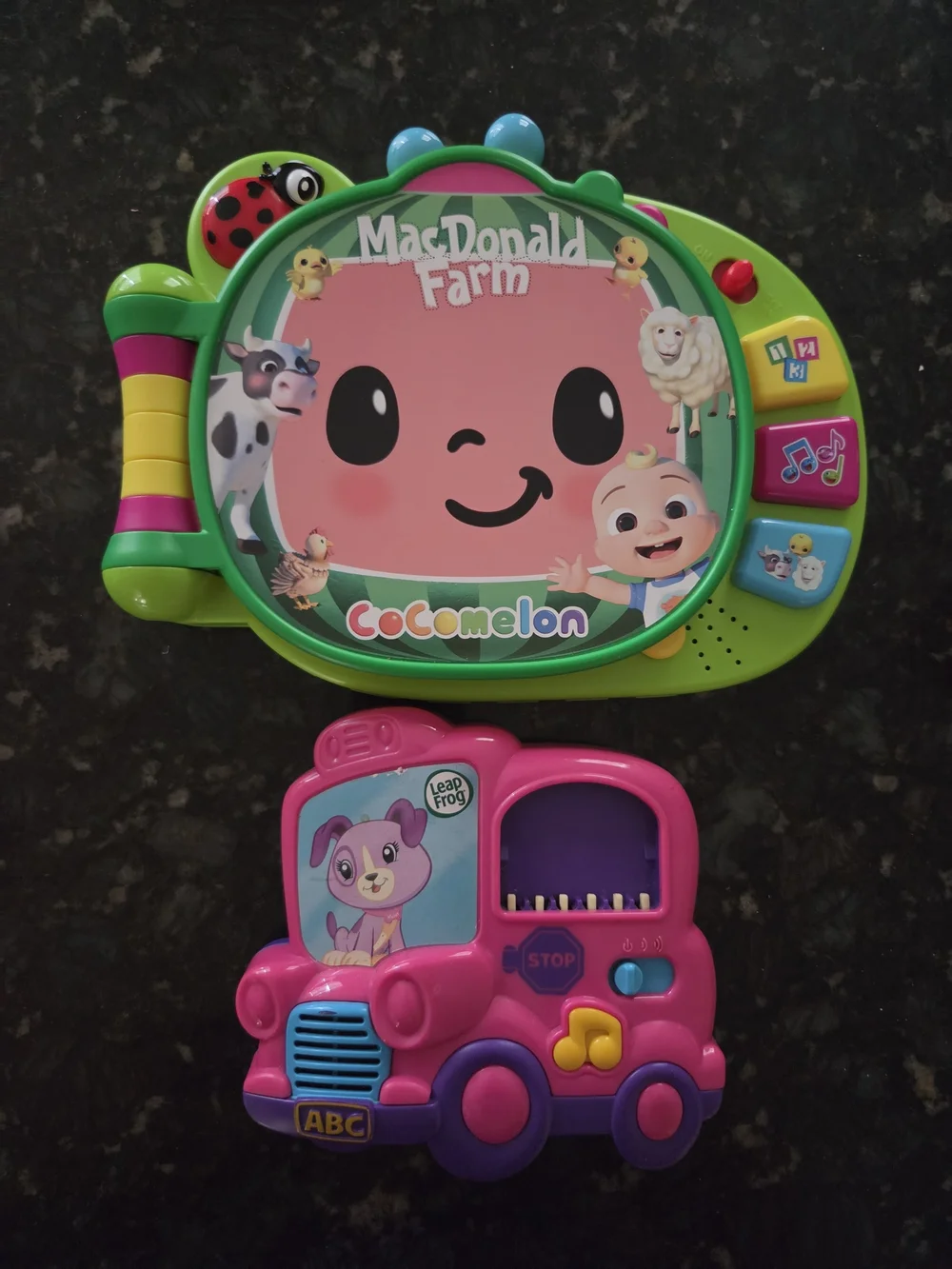 CoComelon MacDonald Farm Musical Learning Toy - Green & Pink